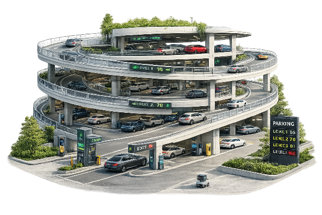 Multi-level car parking